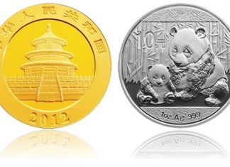 2012 Chinese Silver and Gold Panda Coins Available 2012 Chinese Gold and Silver Panda Coins