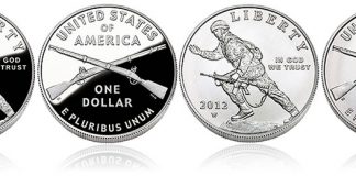 US Mint Releases 2012 Infantry Soldier Silver Dollars Proof and Uncirculated 2012 Infantry Soldier Silver Dollars