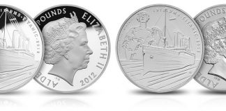 Titanic Centennial Commemorative Coins Issued by UK Royal Mint Titanic Centennial Commemorative Coins
