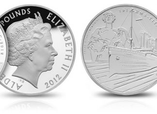 Titanic Centennial Commemorative Coins Issued by UK Royal Mint Titanic Centennial Commemorative Coins