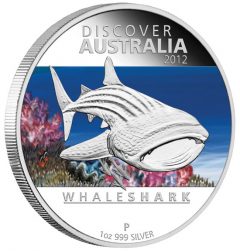 Whale Shark Silver Proof Coin