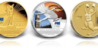 2012 Australian Olympic Team Coins Available in Gold, Silver and Bronze 2012 Australian Olympic Team Gold, Silver and Bronze Coins