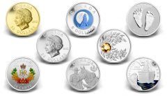 2012 Canadian Collector Coins – Diamond Jubilee, Titanic, Birthstone, Wolf Moon