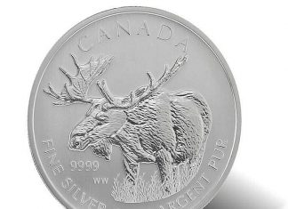 2012 Canadian Moose Silver Bullion Coin Released 2012 Canadian Moose Silver Bullion Coin