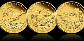 2012 Discover Australia Gold Proof Coins Available 2012 Discover Australia Gold Proof Coins