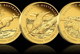 2012 Discover Australia Gold Proof Coins Available 2012 Discover Australia Gold Proof Coins