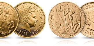 2012 UK Gold Sovereigns Designed for Queen’s Diamond Jubilee 2012 UK Gold Sovereigns
