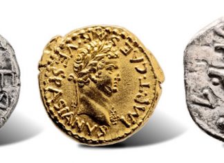 Three Ancient Judaean Coins Realize Nearly $3M at Heritage Auctions Ancient Judaean Coins