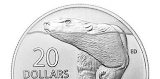 Canadian $20 Polar Bear Silver Coin for $20 Sells Out Canadian $20 Polar Bear Silver Coin