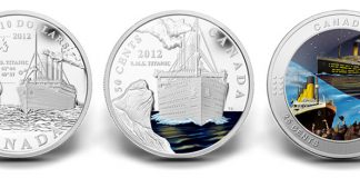 Titanic Remembered in Canadian Commemorative Coins Canadian 2012 Titanic Commemorative Coins