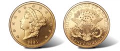 1885 proof Liberty double eagle