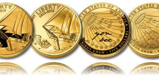 US Mint Commemorative, Gold Coin Price Reductions Expected 2012 Star-Spangled Banner $5 Gold Commemorative Coins