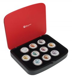 2012 Year of the Dragon Silver Coin Set