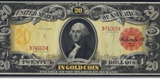 Heritage Auctions’ CSNS Currency Event in April Offers 3,400+ Lots Fr. 1179 $20 1905 Gold Certificate