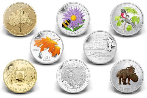 Royal Canadian Mint 2012 Collector Coins