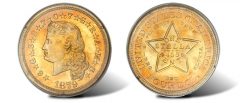 1879 Flowing Hair Stella graded PR64 by PCGS
