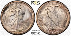 1917-S Reverse 50c High Desert MS66+