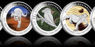 2012 Discover Australia Platinum Proof Coins Available 2012 Discover Australia Platinum Proof Coins