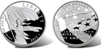 Star-Spangled Banner Bicentennial Silver Dollar Set Released by US Mint 2012-P Proof Star-Spangled Banner Silver Dollar