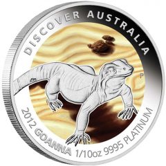 Goanna Platinum Proof Coin
