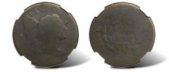 1795 Large Cent Plain Edge Poor 1 NGC. NC-3, B-7, High R.7