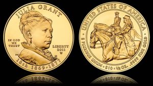 2011-W Uncirculated Julia Grant First Spouse Gold Coin