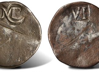 Sixpence Coin Discovered in Potato Field May Top $100,000 in Auction 1652 Sixpence Coin