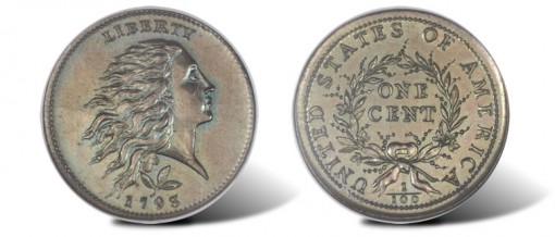 1793 1C Wreath Cent
