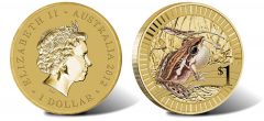 2012 Rocket Frog $1 Coin