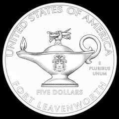 2013 $5 5-Star General Commemorative Gold Coin Reverse Design
