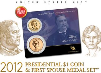 Chester Arthur Presidential $1 Coin & Alice Paul Medal Set Debuts Chester Arthur Presidential $1 Coin and Alice Paul Medal Set