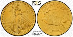 1913 PCGS PR66 CAC $20