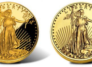US Mint Sales: Bullion and Proof American Eagle Gold Coins Soar 2012 American Eagle Gold Coins - Proof and Bullion