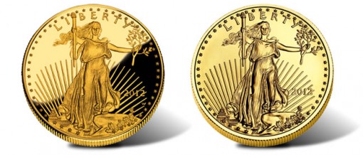 2012 American Eagle Gold Coins - Proof and Bullion