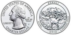 2012-P Denali National Park and Preserve Silver Uncirculated Coin