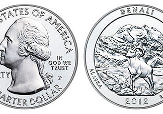 Denali National Park 5 Oz Silver Uncirculated Coin Released Denali National Park Five Ounce Silver Uncirculated Coin