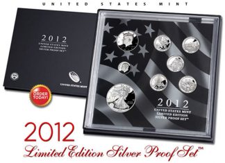 2012 Limited Edition Silver Proof Set Debut Sales at 19,290 2012 United States Mint Limited Edition Silver Proof Set