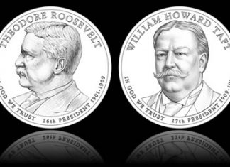 2013 Presidential $1 Coin Designs Revealed Line Art Designs of 2013 Presidential $1 Coins