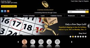 US Mint 12-Month Product Schedule for 2013 US Mint Website