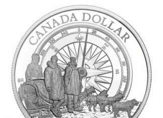 2013 Canadian Arctic Expedition Gold and Silver Commemorative Coins 100th Anniversary of the Canadian Arctic Expedition Proof Silver Dollar
