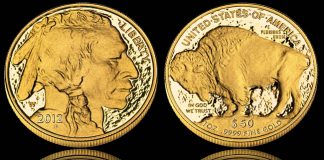 2012-W American Buffalo Gold Proof Coin Sells Out, Second Lowest Mintage 2012-W $50 American Buffalo Gold Proof Coin