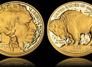 2012-W American Buffalo Gold Proof Coin Sells Out, Second Lowest Mintage 2012-W $50 American Buffalo Gold Proof Coin