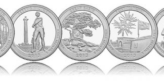 2013 ATB Five Ounce Silver Uncirculated Coins on Hold 2013 America the Beautiful Coins