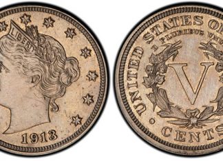 Long Beach Coin Expo Features Walton Nickel, Panda Medals and NBA Stars Walton 1913 Liberty 5c PCGS Secure PR63
