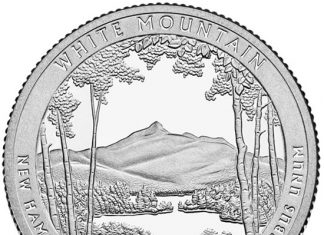 2013 White Mountain Quarters Released, Sold in Bags and Rolls White Mountain National Forest Quarter