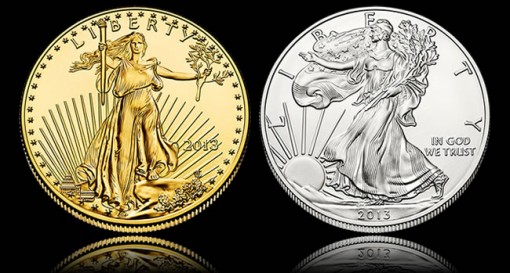 2013 American Eagle Gold and Silver Bullion Coins