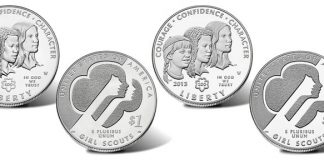 2013 Girl Scouts of USA Silver Dollars Released 2013 Girl Scouts of USA Silver Dollars