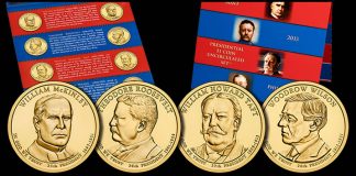 Annual 2013 Presidential $1 Coin Uncirculated Set 2013 Presidential $1 Coin Uncirculated Set