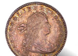 Legend-Morphy Rare Coin Regency Auction Realizes 1.73M H10C 1796/5 PCGS MS64+ CAC