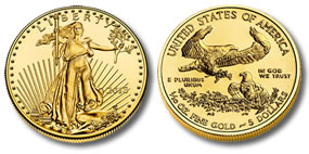 2013 $5 American Eagle Gold Bullion Coin